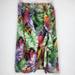 California Krush Tropical Wrap Skirt Women's Medium Rayon Floral 90s Vtg Mexico