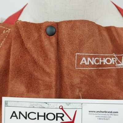 Anchor Best Welds Premium Side Split Cowhide Leather Bib Apron 24"x36" China