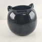 Yankee Candle Black Cat Kitty Candy Dish Halloween Friends Collection Ceramic 6"