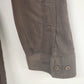 Bruno Mens Linen Cotton Blend Shirt XL Brown Button Down Italy