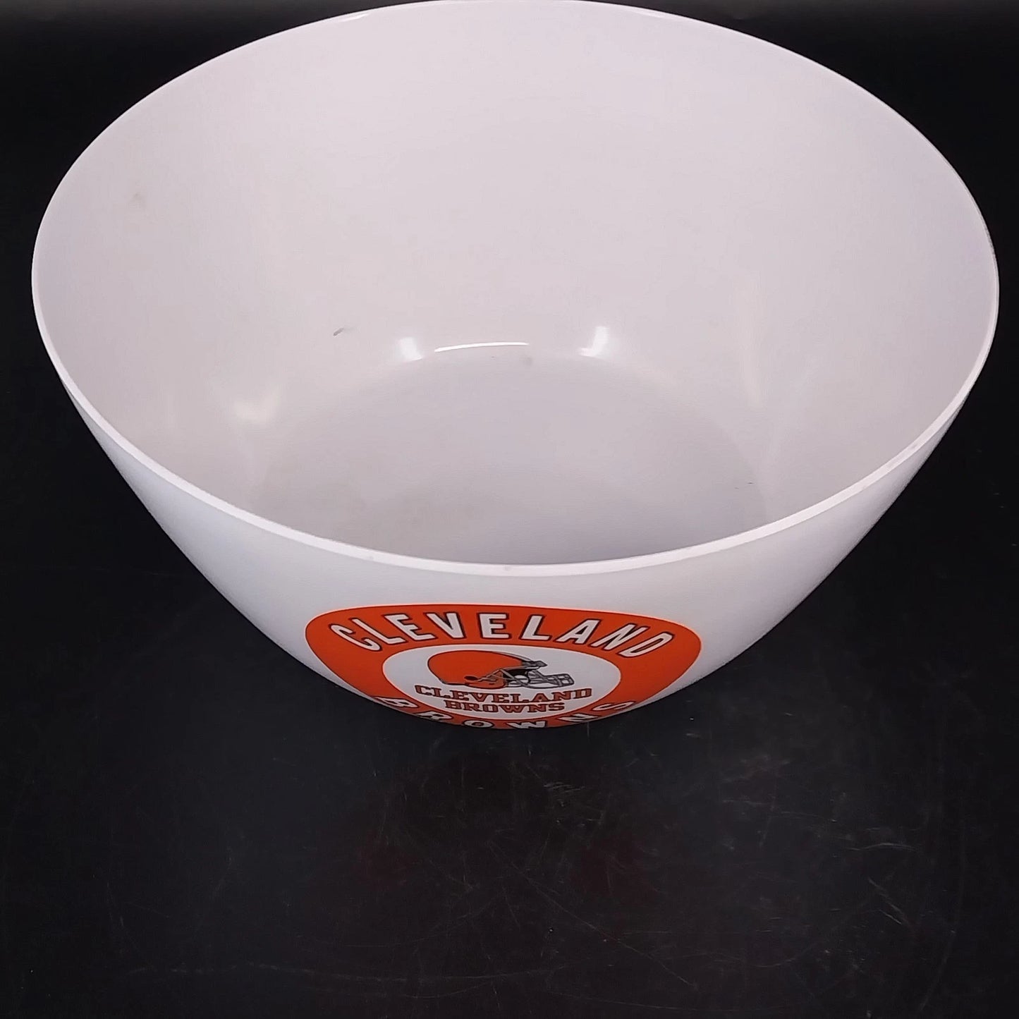 Cleveland Browns NFL Party Serving Bowl Dish K-Mart 9.5" China 2010 Football