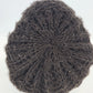 Knit Beret Women’s French Artist Hat Chocolate Brown Winter Beanie Slouchy Cap