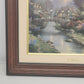 Thomas Kinkade Lamplight Bridge Ltd Edit Canvas 20x16 Hand-Highlighted 259/2950