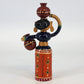 Channapatna Handmade Wooden Doll Karnataka India 7.5 Inch