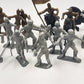 31-pc Medieval Soldier Infantry Knight Warrior Horses Figure Plastic Playset Toy