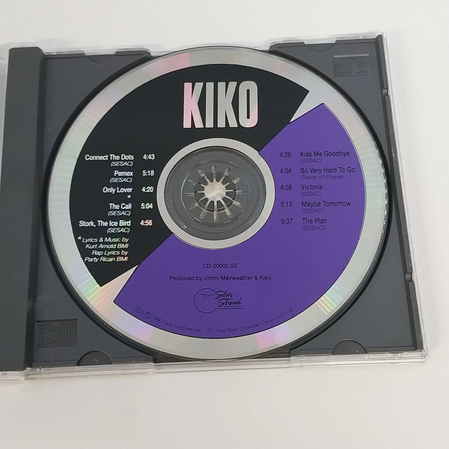 Kiku Self Titled CD Silver Strand CD-20002 SS Jimmy Mayweather Instrumental 1990