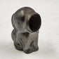 Pewter Brass Puppy Figurine Big Eyes Ears Small Dog Statue China 2.75"