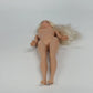 Mattel Barbie Doll Blonde Purple Hair Bendable Knees Nude Hair 1998 Head 1999