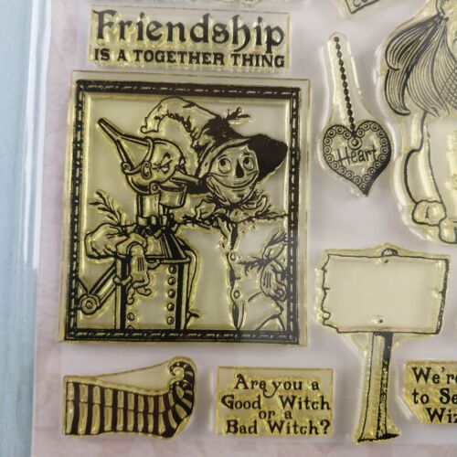 Wizard of Oz Clear Stamps Crafty Secrets Heartwarming Vintage Collection Unopen