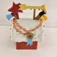 Snoopy's Doghouse Christmas Display Lights Sound 2003 Doghouse Snoopy Dog Bones