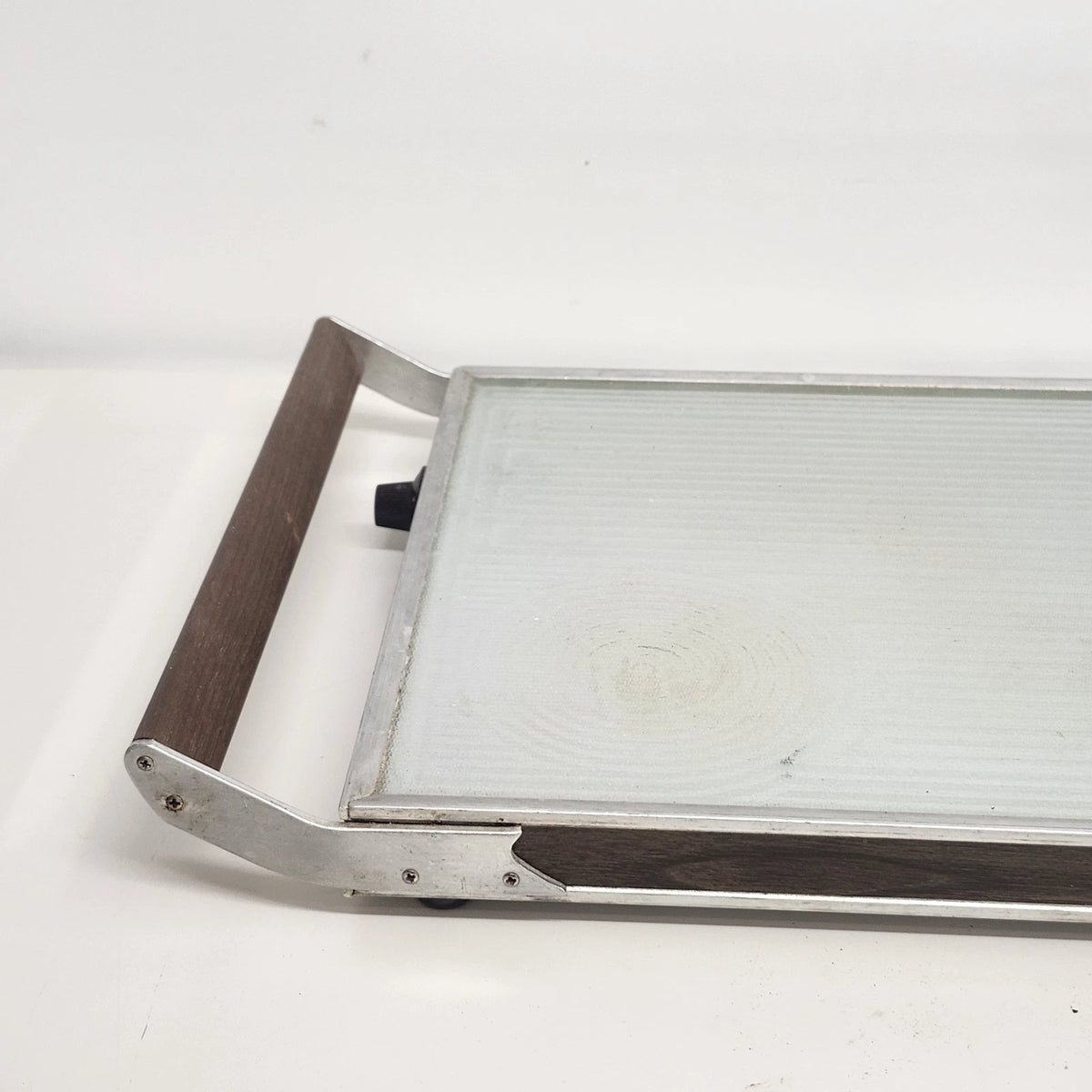 Salton Cosmopolitan H-132 Electric Food Warmer Glass Tray 23.5" MCM USA