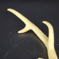 Authentic Whitetail Deer Antler Shed 6-Point Rustic Cabin Decor 12" Specimen Vtg