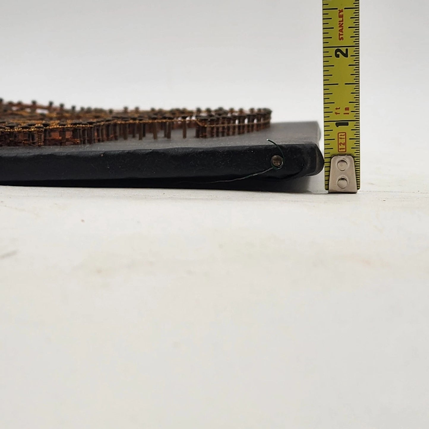 Wire Nail String Art Car Steampunk Copper & Brass 10” Classic Auto Wall Decor