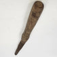 Repurposed Flat File Concave Scraper Gouge Woodworking Tool 18.25" Vintage