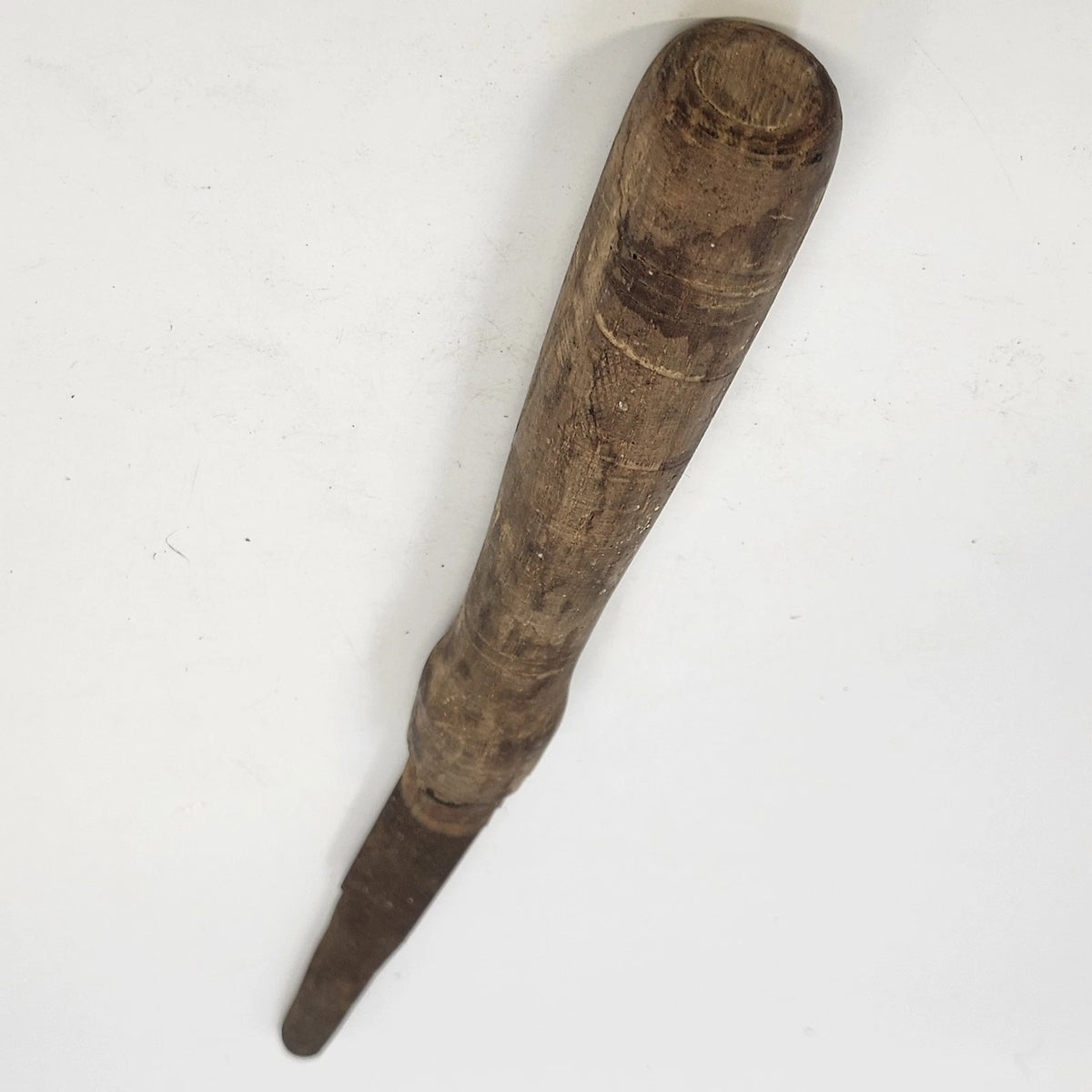 Repurposed Flat File Concave Scraper Gouge Woodworking Tool 18.25" Vintage