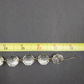 20 Pc Octagon Crystal Prism Chain Beads Glass Chandelier Candelabra Pendant 18"