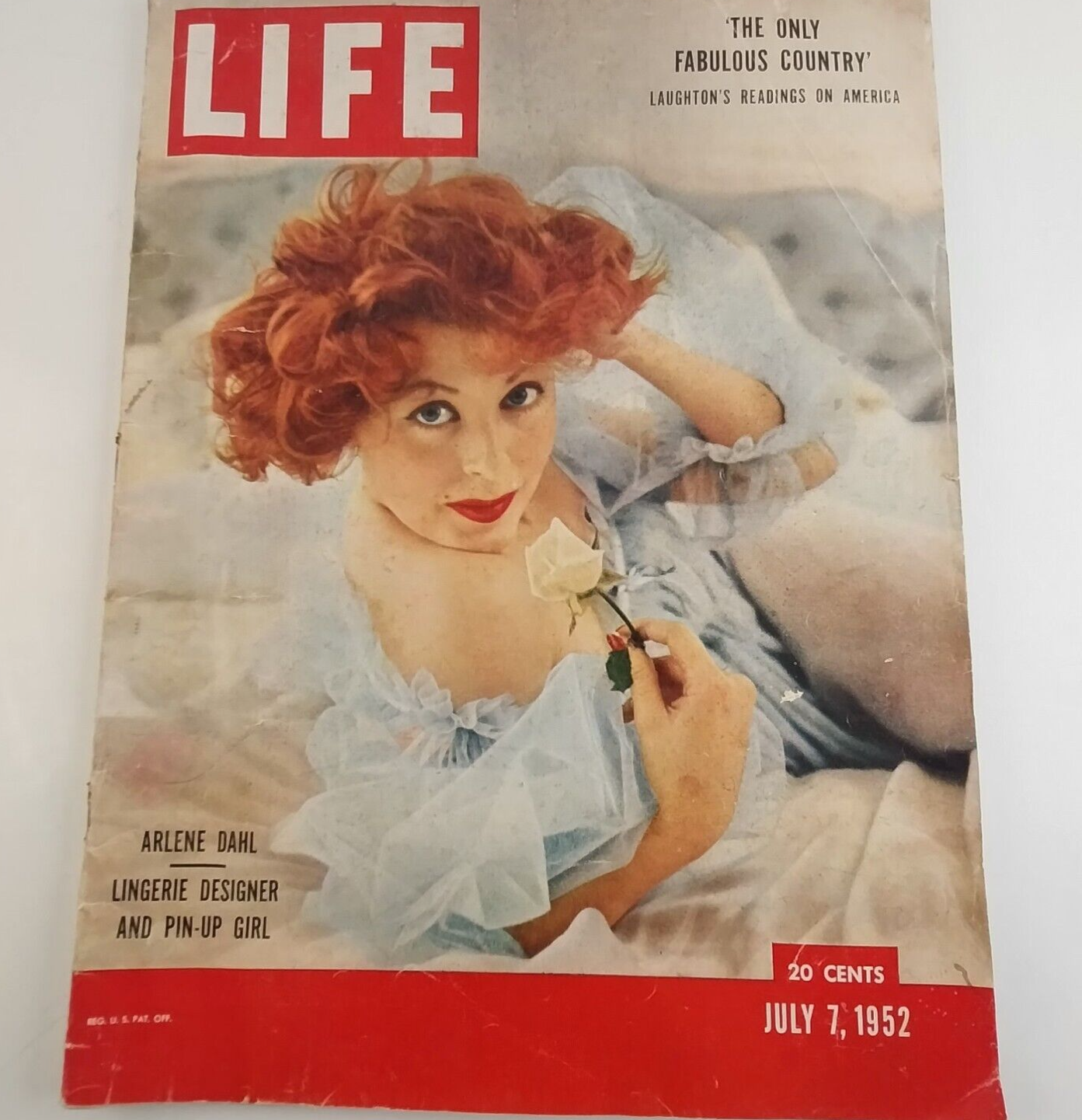 2 Life Magazine's Vintage Set Dated July 7 1952 and June 16 1958