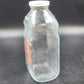 Kroger Orange Juice 64 Oz Empty Glass Bottle ACL Label Original Cap 2 Quart Vtg