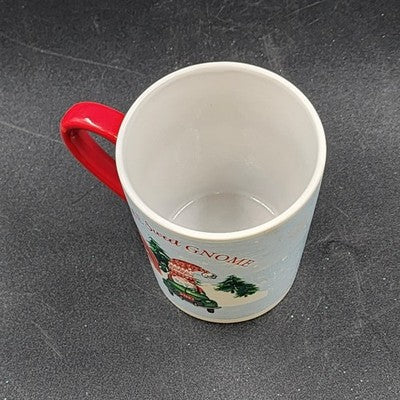 Home Sweet Gnome Ceramic Cup Christmas Coffee Tea Hot Chocolate Mug 3.5" x 4.25"