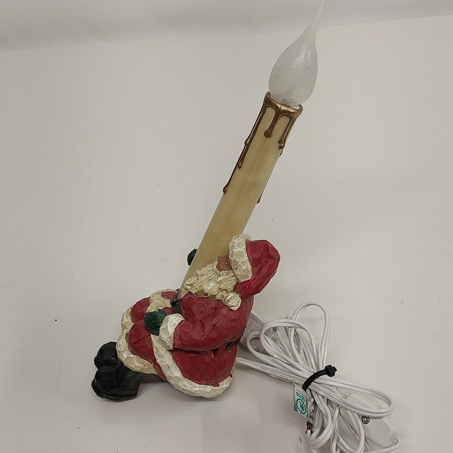 Designer's Choice Santa Shelf Sitter Electric Candle Light Plug In Christmas