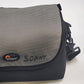 Lowepro D-Res 50AW Camera Belt Bag Black/Gray 9x5x6" w/ Strap & Rain Hood