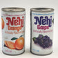 Set of 2 Empty Pull Tab Cans Nehi Grape and Orange Flavored Soda 12 oz Vintage