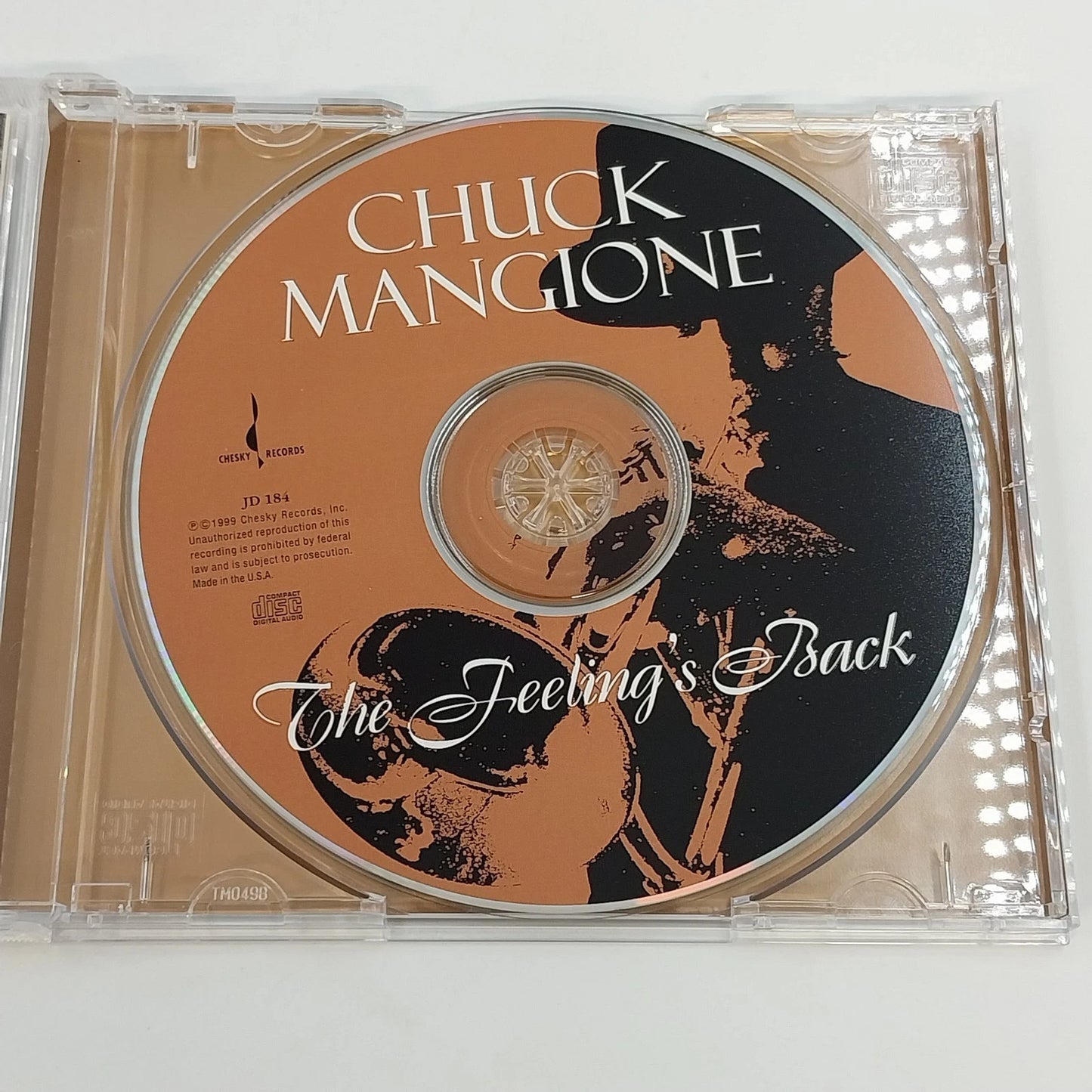 Chuck Mangione The Feeling's Back Chesky Records JD184 Jazz CD 1999