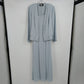 Ursula of Switzerland 90s Formal Dress Set Women’s 12 Blue Gown Mother of Bride