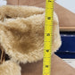 Falls Creek Sasha III Slipper Boots Womens 7 Sherpa Lined Sand