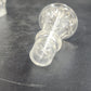 Anchor Hocking Early American PresCut Star of David Glass Cruet Stopper 7.75"x3"