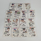 1990 Collect-A-Books Baseball Cards Lot of 15 MLB Mini Book Cards Vintage