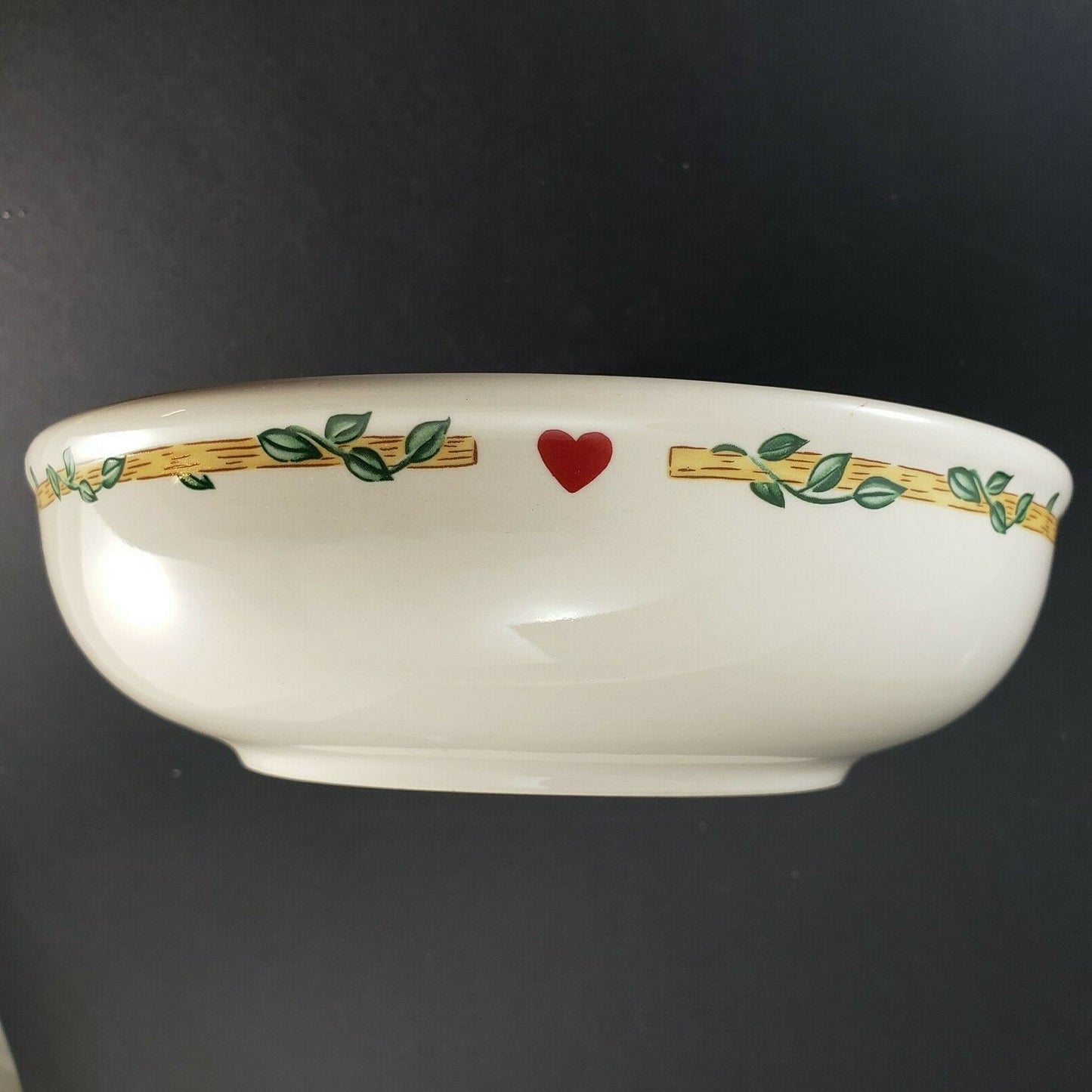 2 piece Serving Set Thomson Pottery Birdhouse Round Chop Platter 9" Bowl NEW NIB