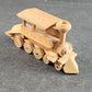 Handmade Wooden Train Engine and Train Car Vintage Variation Choices Unfinished