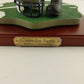 Game Day Santa Auburn University 1998 Limited Edition Figurine on Wood Base 9"h