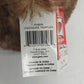 Ganz Chocolate Truffles Teddy Bear with Hearts Bow Stuffed Toy Animal 14"