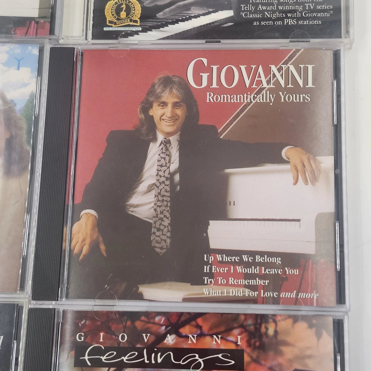 Giovanni Marradi CD Collection Lot 9 Romance Piano Instrumental Classical Music