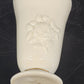 Lenox Embossed Roses Special Bud Vase Cream China Gold Ruffled Trim 4" Vintage