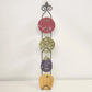 Wrought Iron Plate Wall Hanger Vegetable Plates 4 Pc Set Kitchen Display Decor