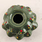 Christmas Tree Stoneware Potpourri Burner 6.5” Santa’s Shelf Teddy Bear Base NOS