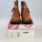 Via Pinky Elly-02 Ankle Boots Womens 8.5 Camel Tassel NWT