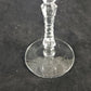 Rock Sharpe Artic Rose Pattern Crystal Champagne Intricate Stemware Tall Sherbet