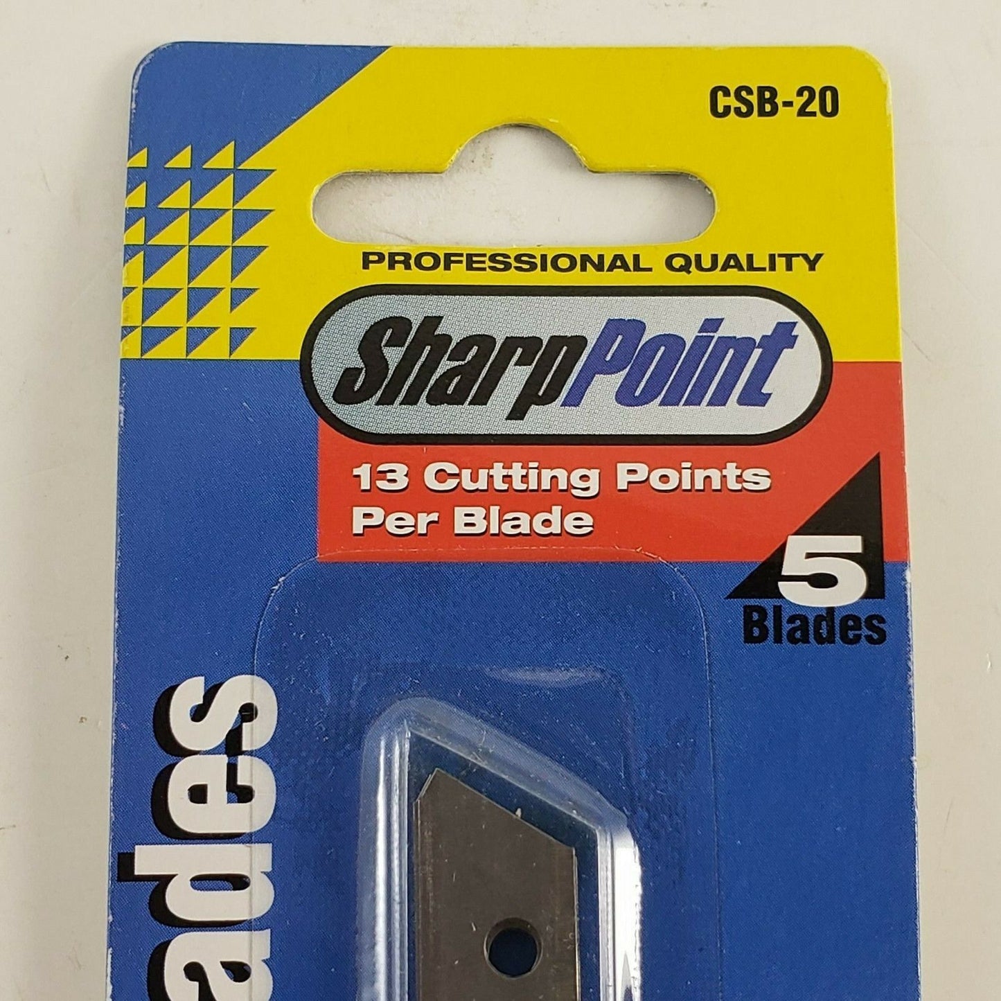 PHC CSB 20 SharpPoint 13 Point Snap Blade 5 Pack Cards Refills