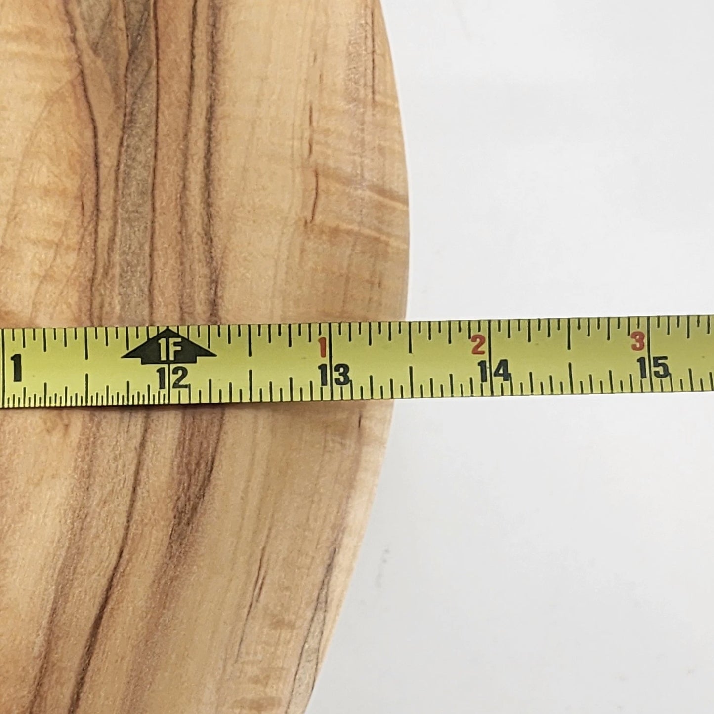 Lathe Turned Wood Cowboy Hat Tan 7-1/8 RW Huey Handcrafted Caduceus Symbol