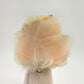 Winking Praying Angel Porcelain Figurine Fiber Optic Light 8" x 4.5"