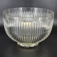 Colony Starlight Glass Punch Bowl 11" with Plastic Ladle 13" Vintage Mid Century