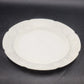 Indiana Milk Glass Platter 14" Round Harvest Grape Scalloped Torte Plate Vintage