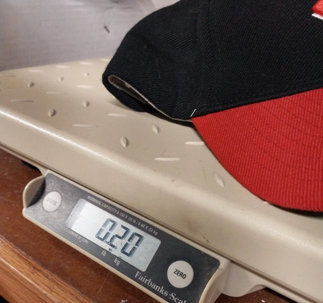 Nike Cincinnati Reds Black Red Bill Hat MLB Cap Hook Loop Adjustable OSFM