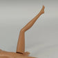 Mattel Barbie Doll Blonde Purple Hair Bendable Knees Nude Hair 1998 Head 1999