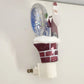 Santa Claus Christmas Night Light Glitter Snow Globe Chimney Plug In Holiday