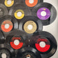 25 Rock & Roll Pop and Country Hits 1950's 45 RPM 7" Vinyl Records No Sleeves